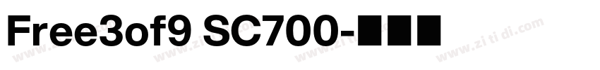 Free3of9 SC700字体转换